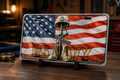 US Navy License Plate
