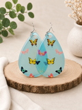 Butterfly Teardrop Earrings