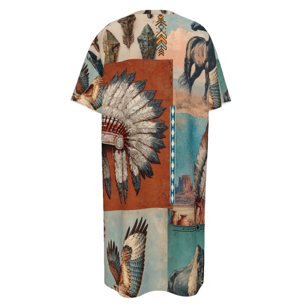 Baha Ranch Bohemian Dreams T Shirt Dress or Sleep Shirt