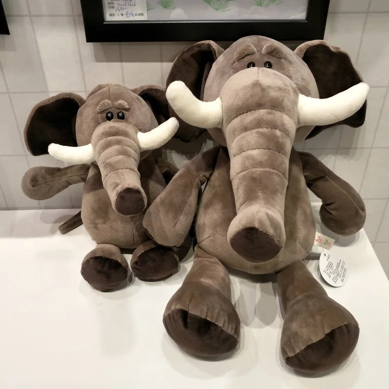 Stuffed Forest Animal Plush Toys – Lion, Tiger, Elephant & More