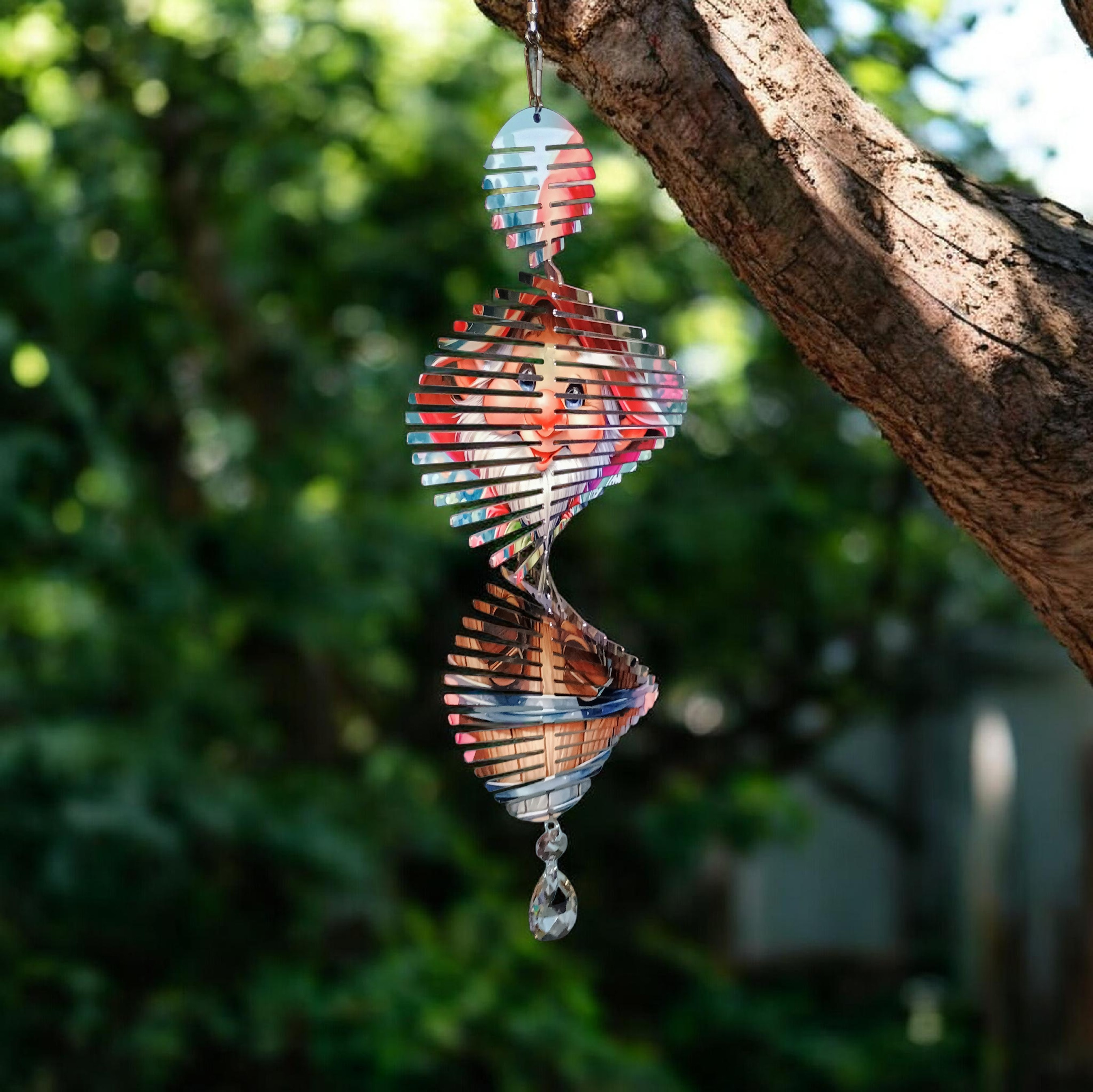 Garden Gnome Sublimation Wind Spinner