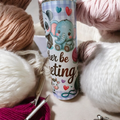 I'd Rather Be Crocheting Tumbler