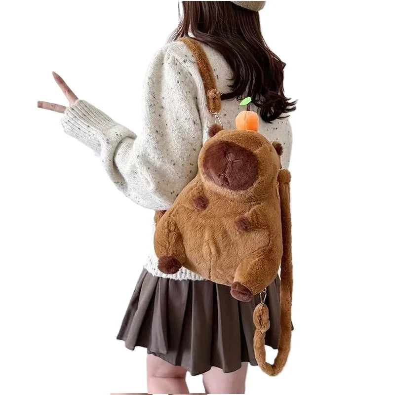 Capybara Plush Toy Set – Mommy with 4 Little Capibara Plush Dolls $9.28-$49.51