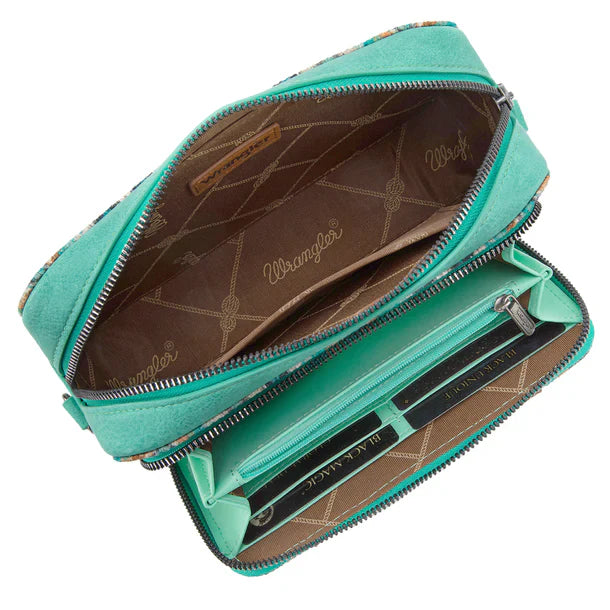 Wrangler Southwestern Pattern Crossbody Bag SKU