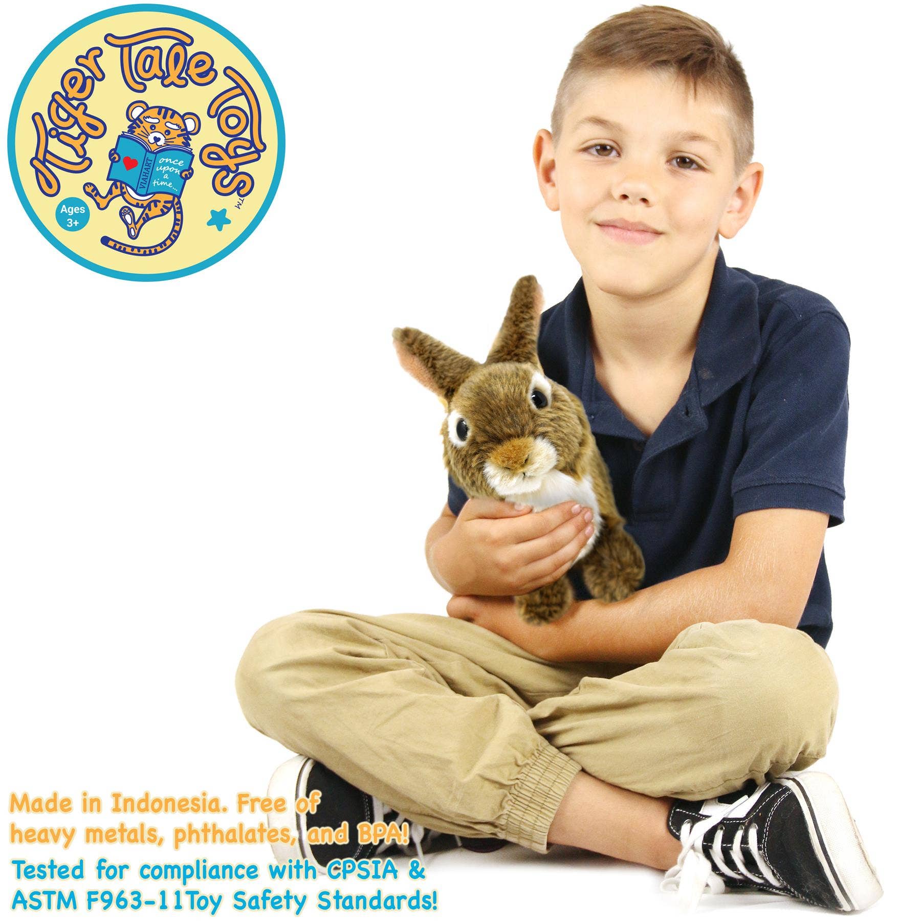Brigid the Brown Rabbit 10" Plush — Forager Story