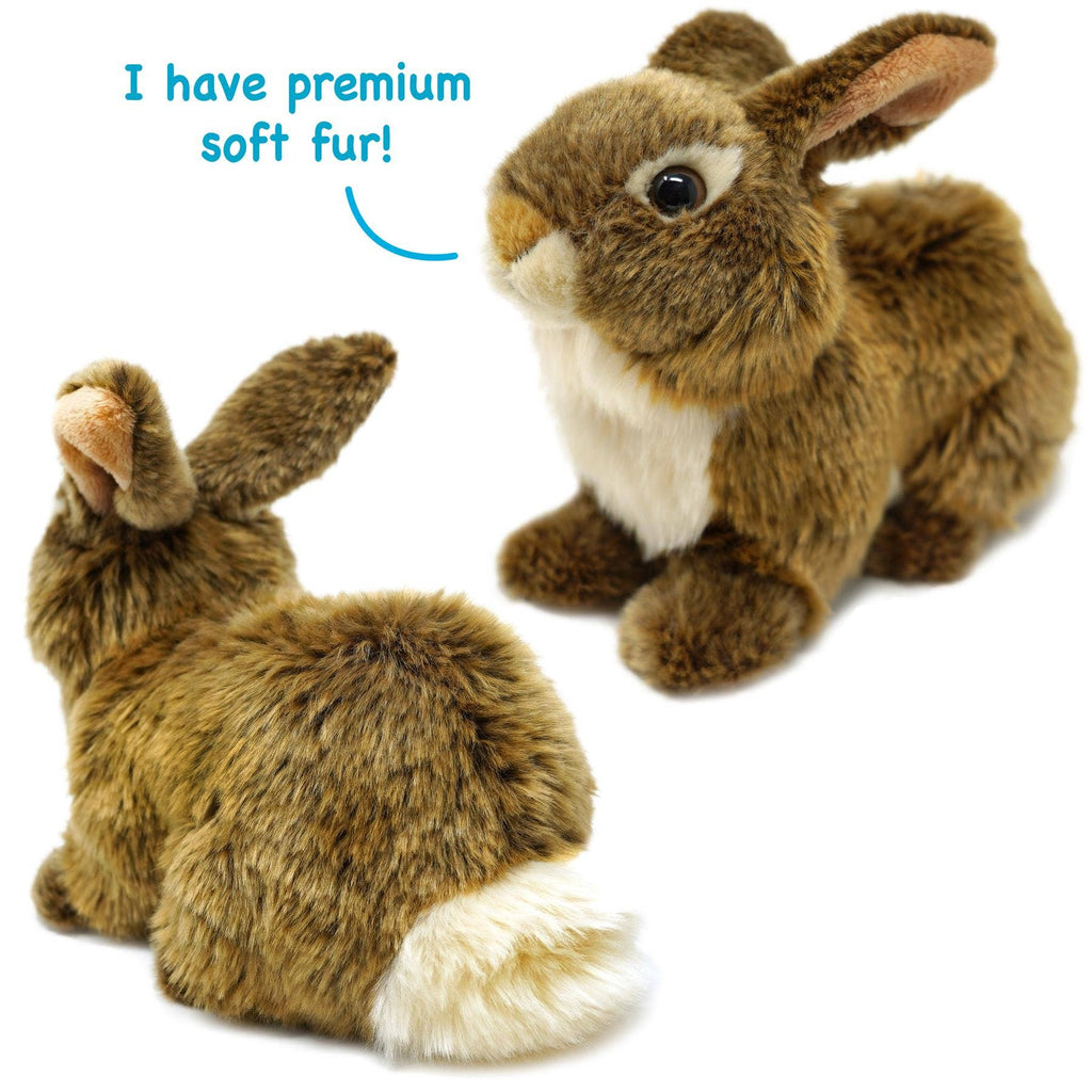 Brigid the Brown Rabbit 10" Plush — Forager Story