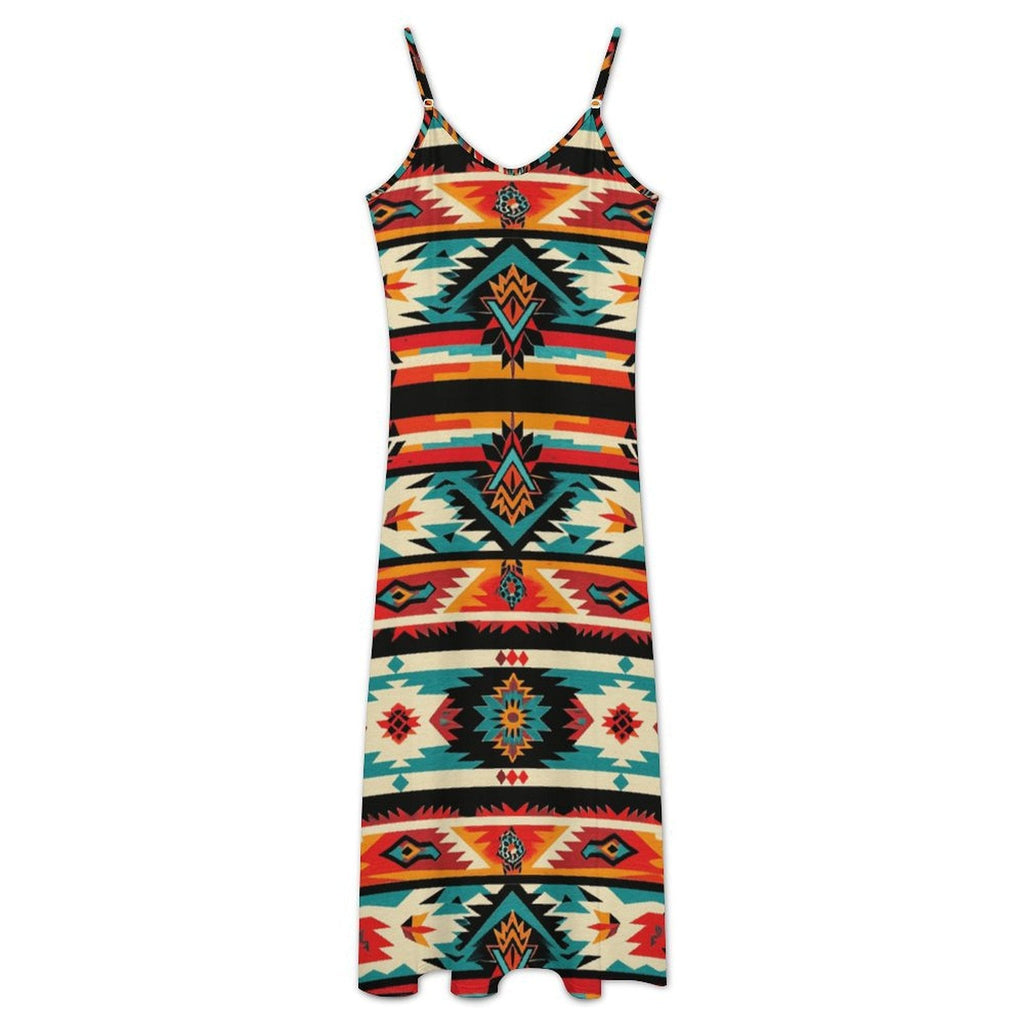 Baha Ranch New Santa Fe Summer Maxi Dress