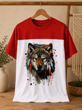 Water Colored Wolf