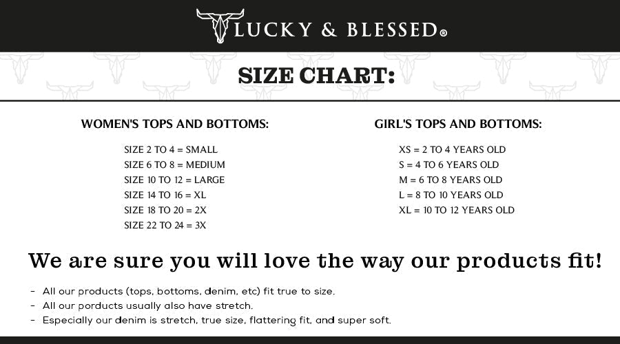 LUCKY & BLESSED Black Western Bandanna Print Rolled Cuff Short Sleeve Top