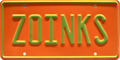 ZOINKS License Plate